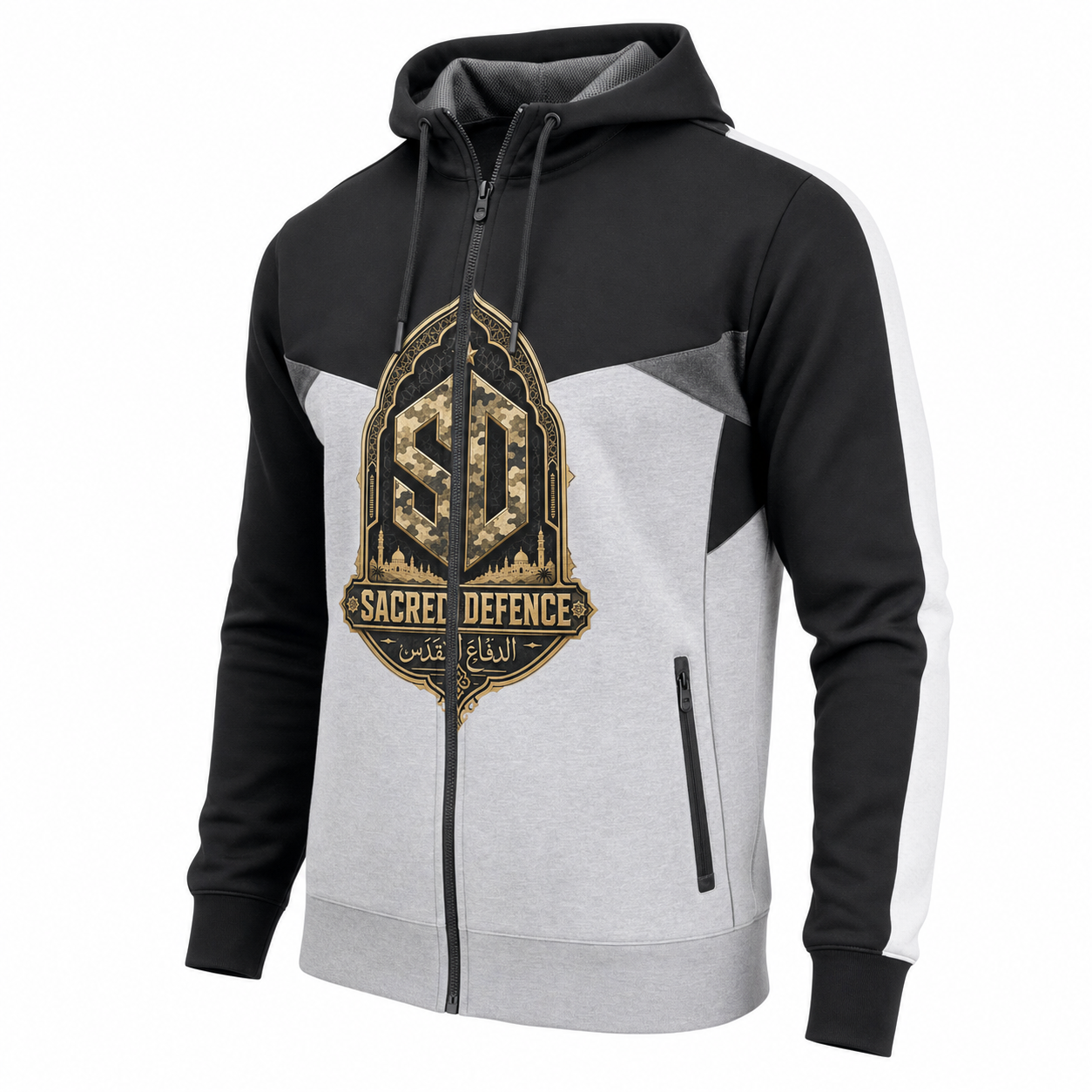 Grå Hoodie 2